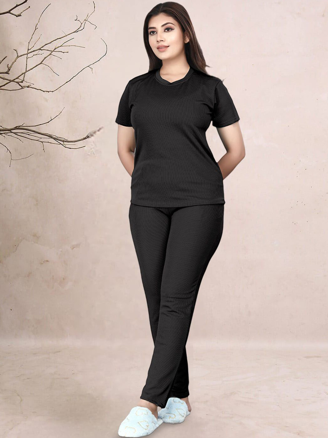 DTR FASHION Top With Trousers Co-Ords