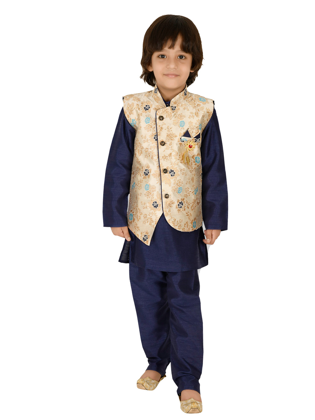 Kidotsav Boys Regular Kurta with Pyjamas