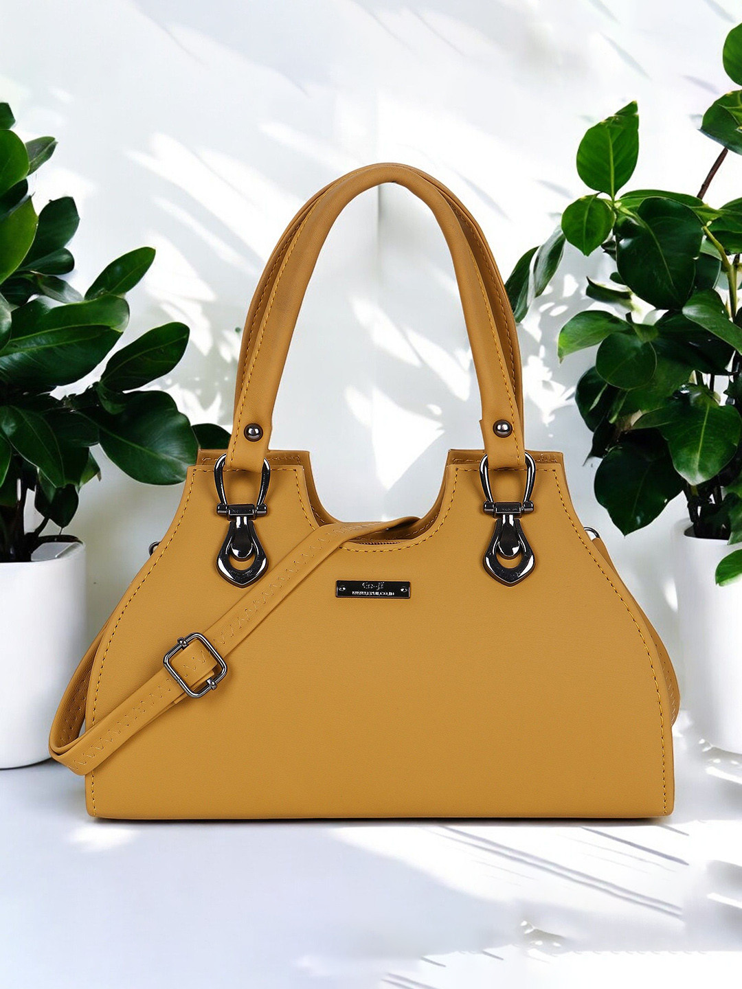 LADY QUINTON PU Structured Handheld Bag