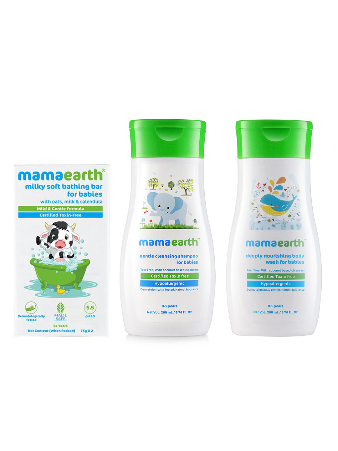 Mamaearth Baby Bath & Body Combo