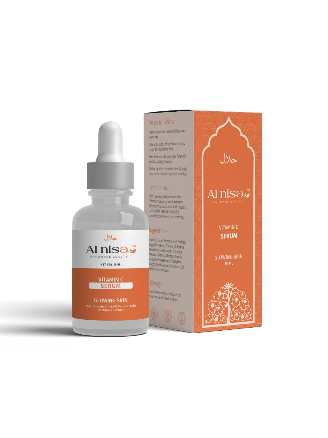 Al Nisa Vitamin C Serum For Glowing Skin - 15 ml