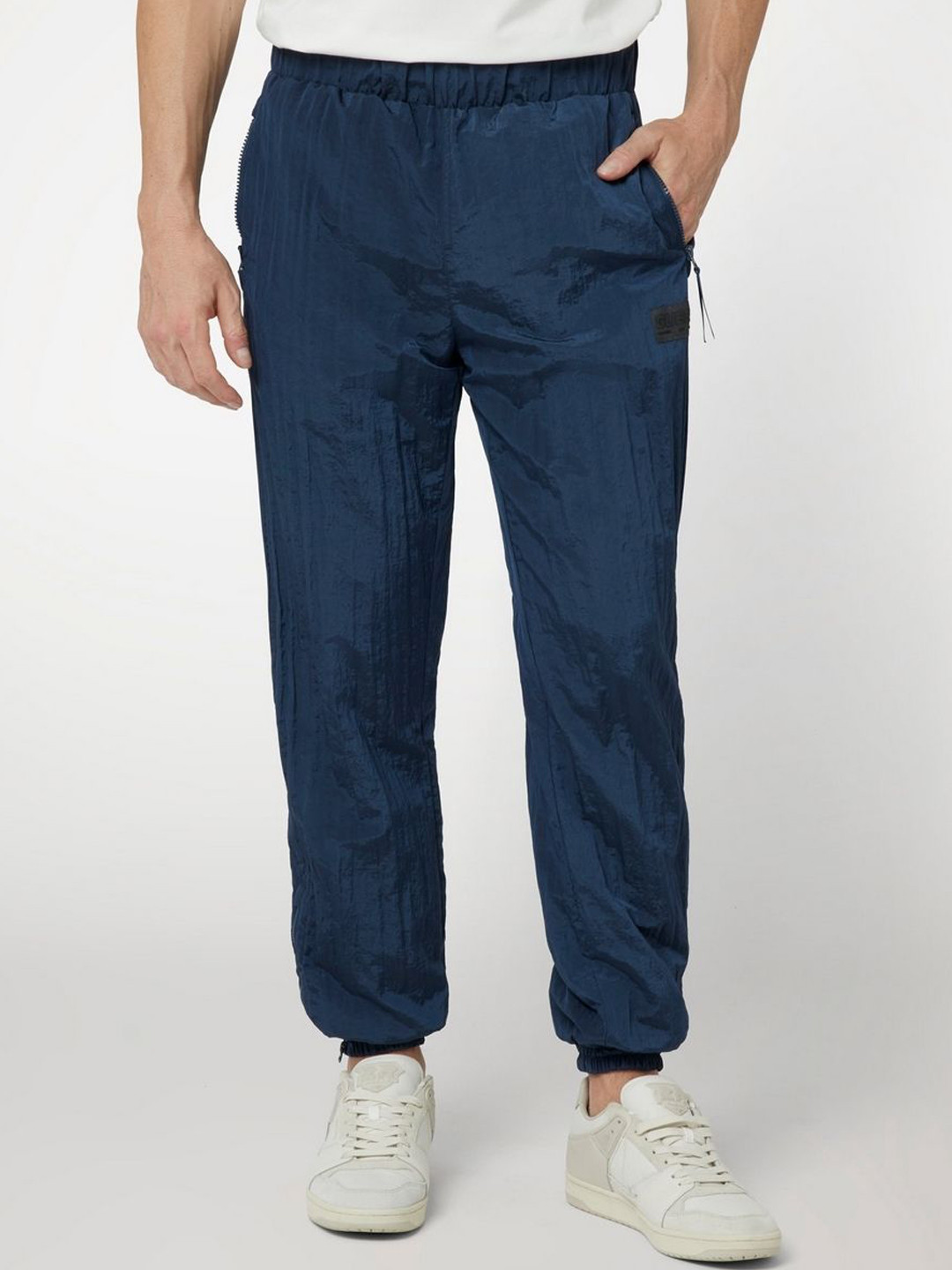 Guess Silk Blue Mid-Rise Dionigi Pant