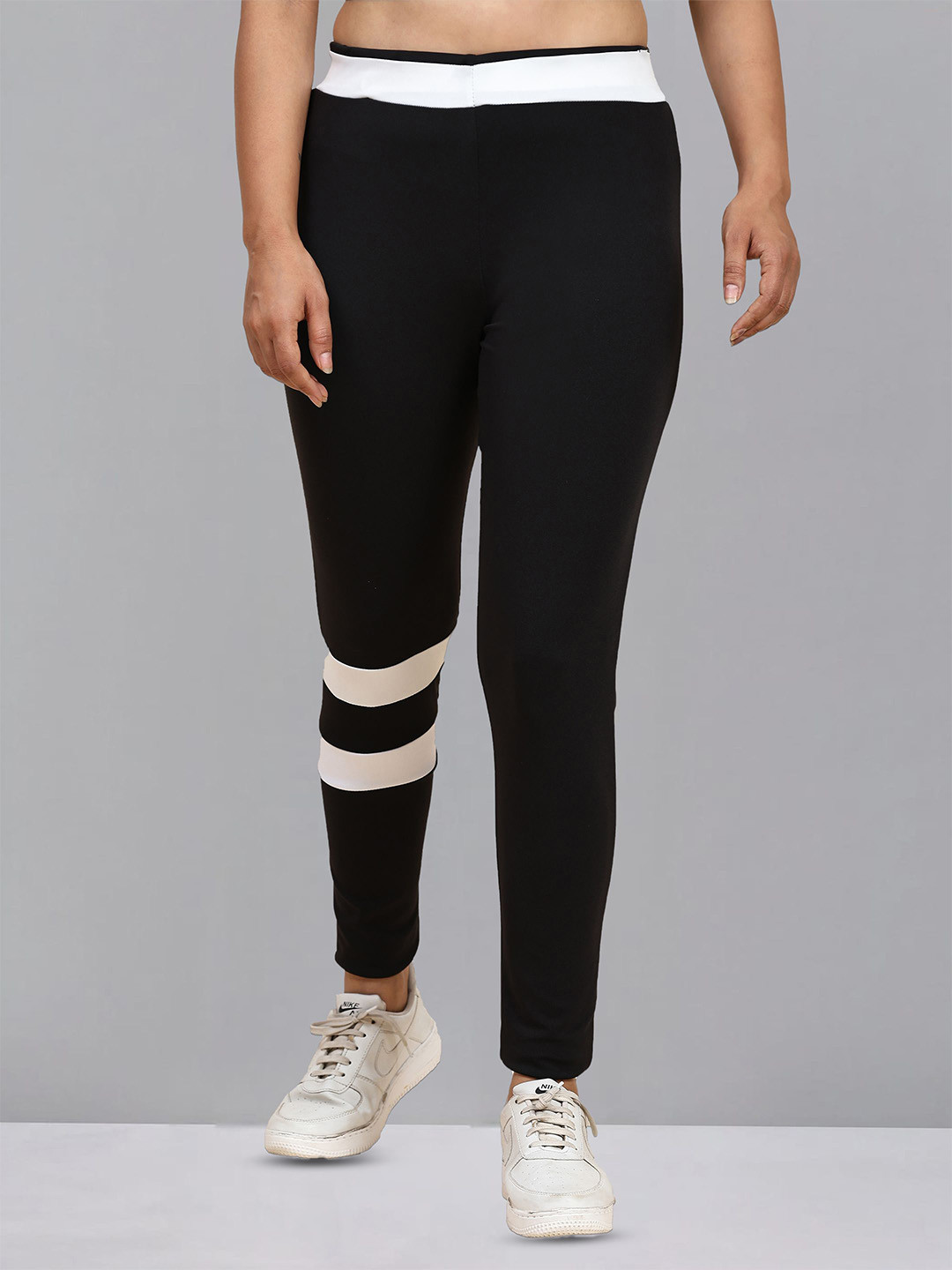 DTR FASHION Mid-Rise Ankle-Length Gym Tights
