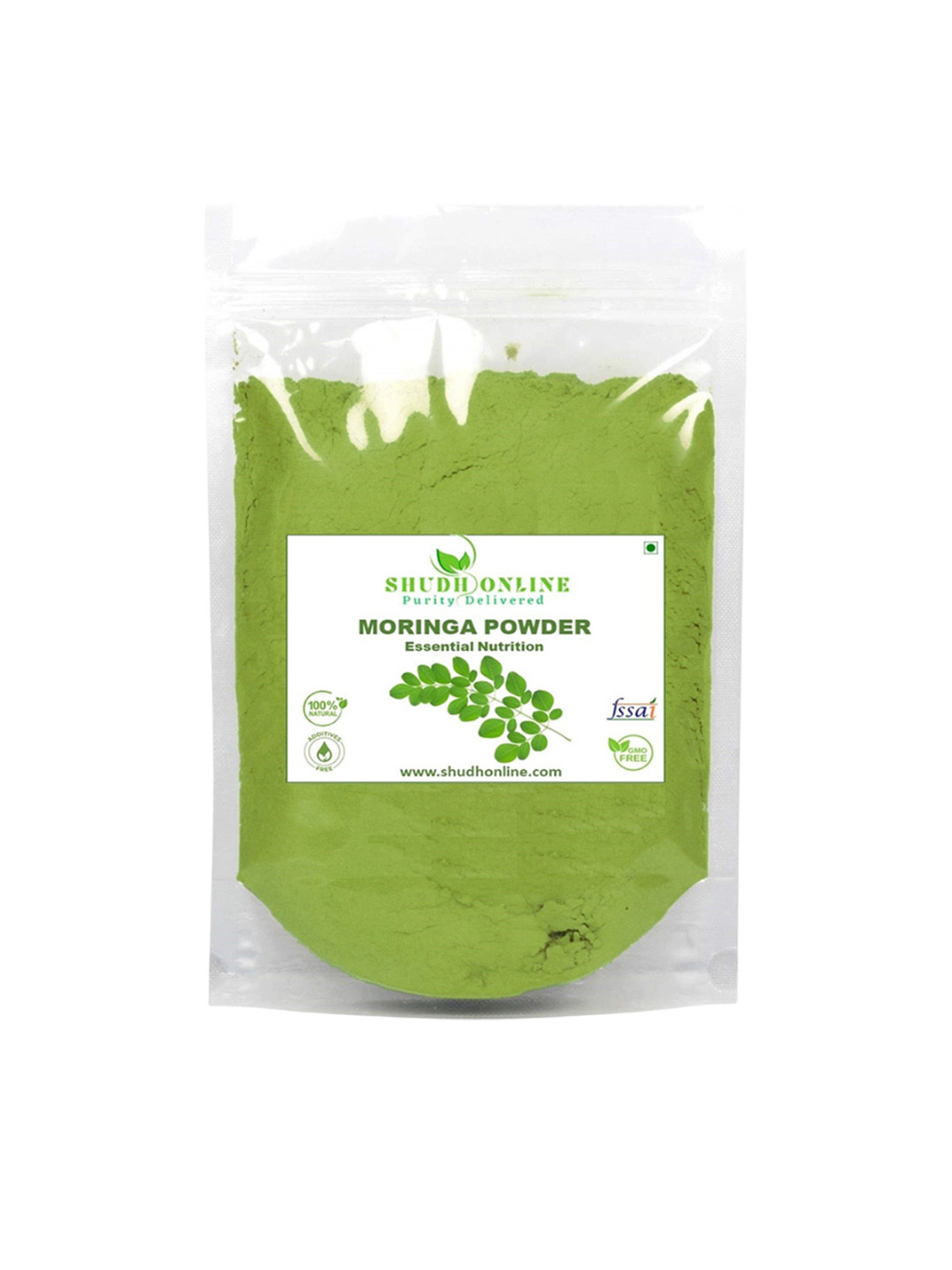 Shudh Online Organic Moringa Powder For Face Hair Growth & Weight Loss -  200 g
