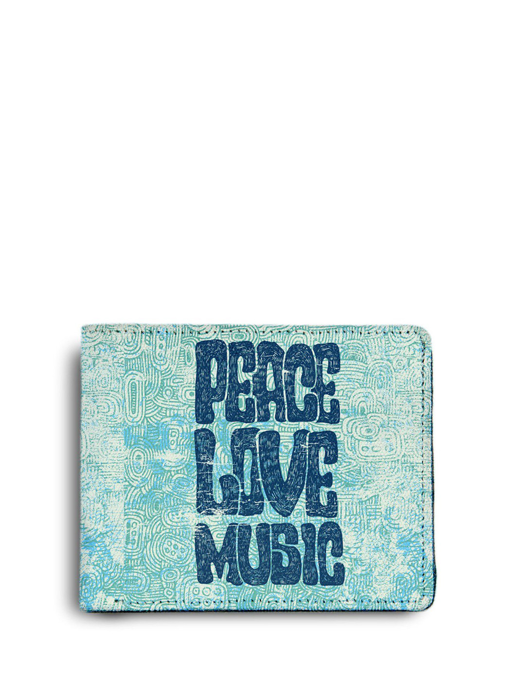 ShopMantra Men Typography Printed PU Two Fold Wallet