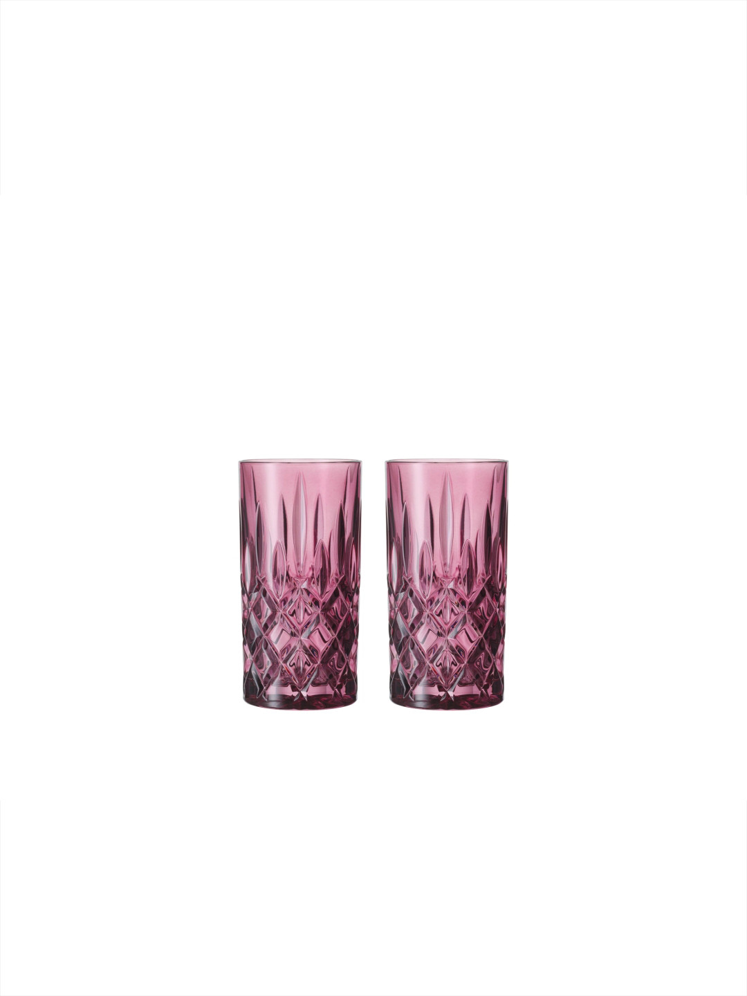 Nachtmann Pink 2 Pieces Long Drink Glass