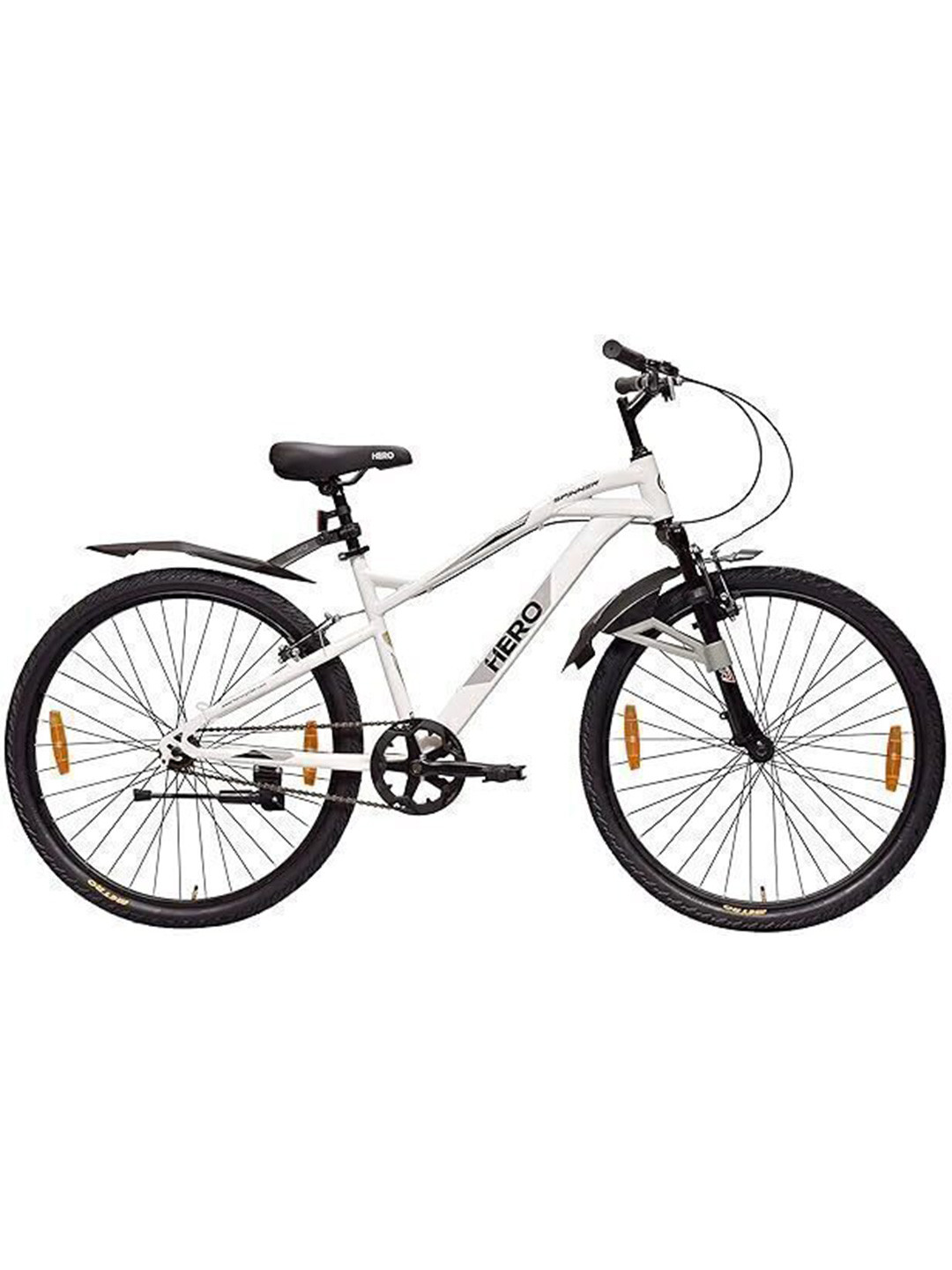 Hero Printed Spinner 26T MTB Bike Single Speed Mountain Bike