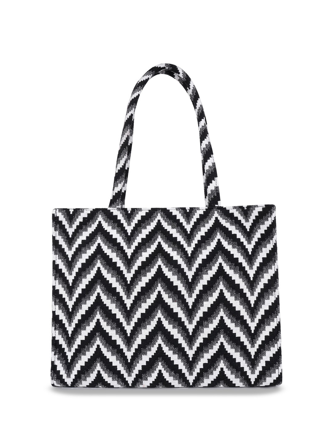 LADY QUINTON Printed PU Oversized Shopper Shoulder Bag