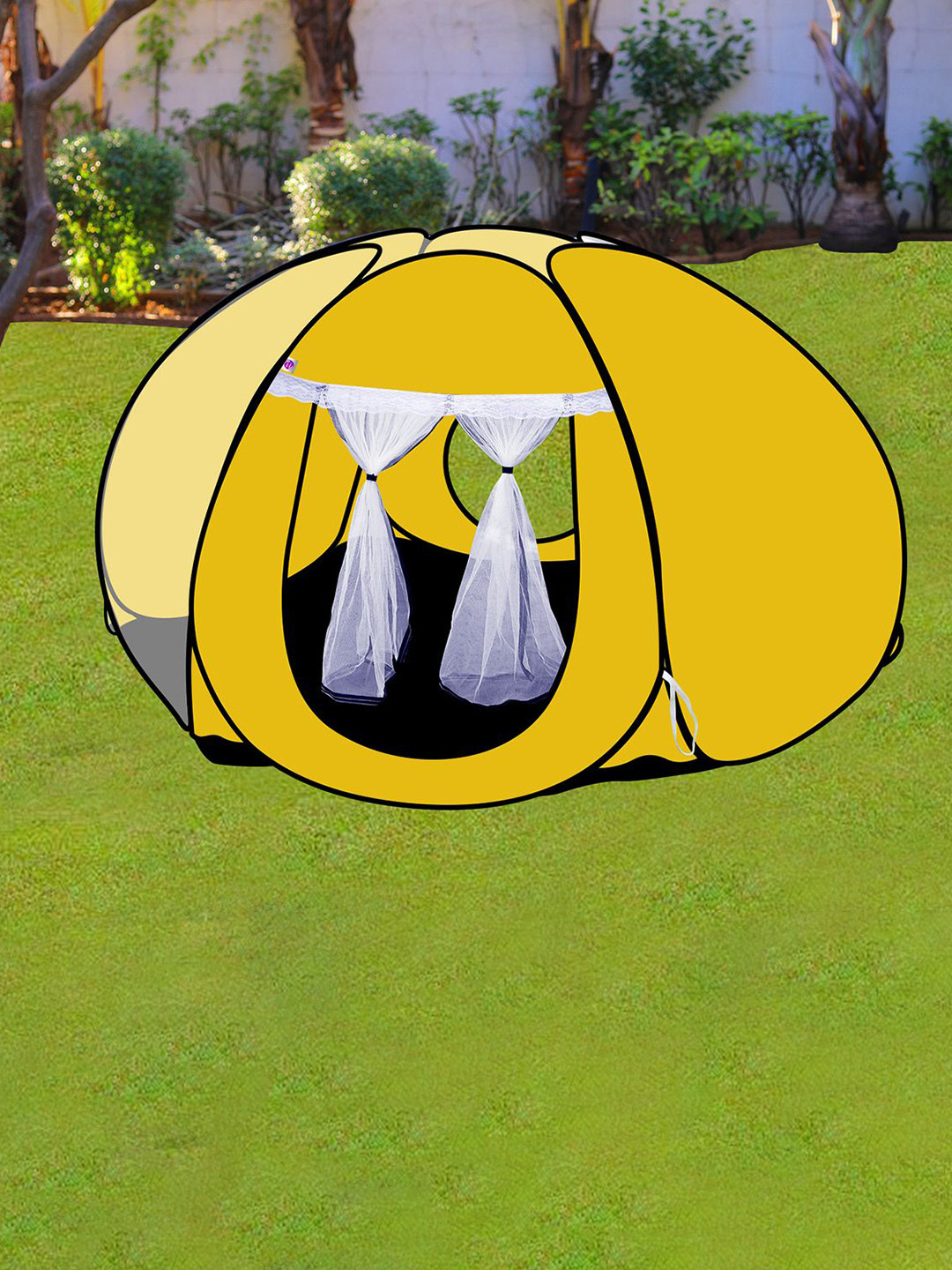 Silver Shine Kids Patterned Foldable Tent