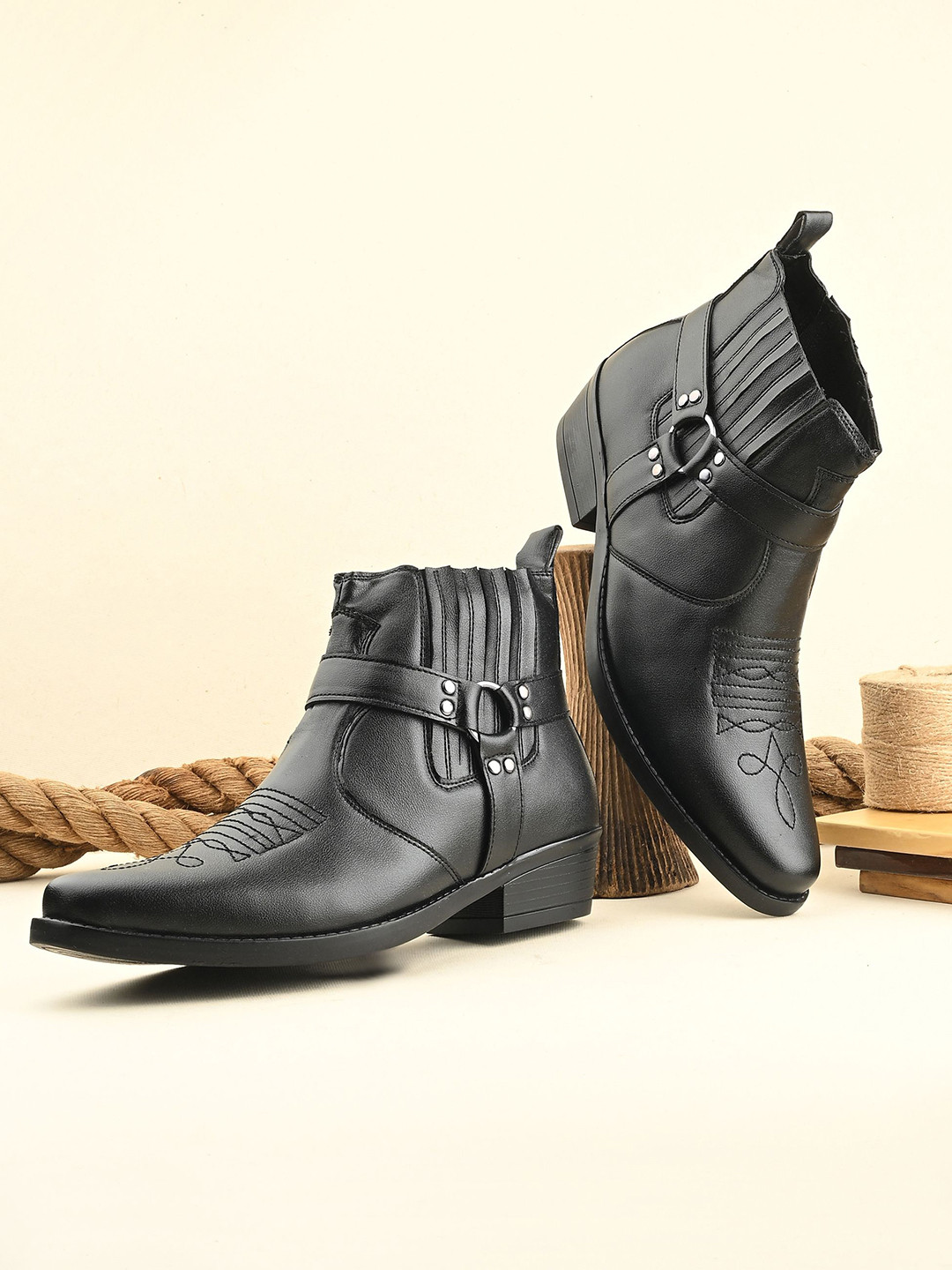 Hirels Men Cowboy Boots