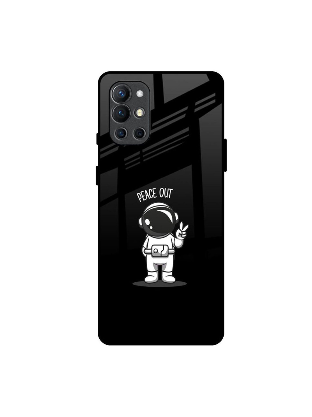 QRIOH Quirky Printed OnePlus 9R Back Case Mobile Accessories