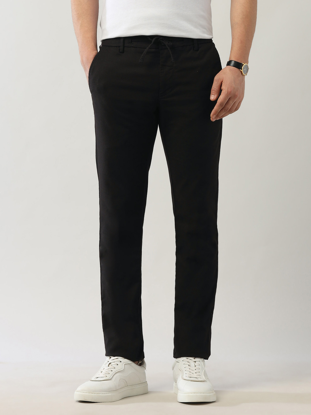 Arrow Sport Men Classic Slim Fit Chinos Trousers