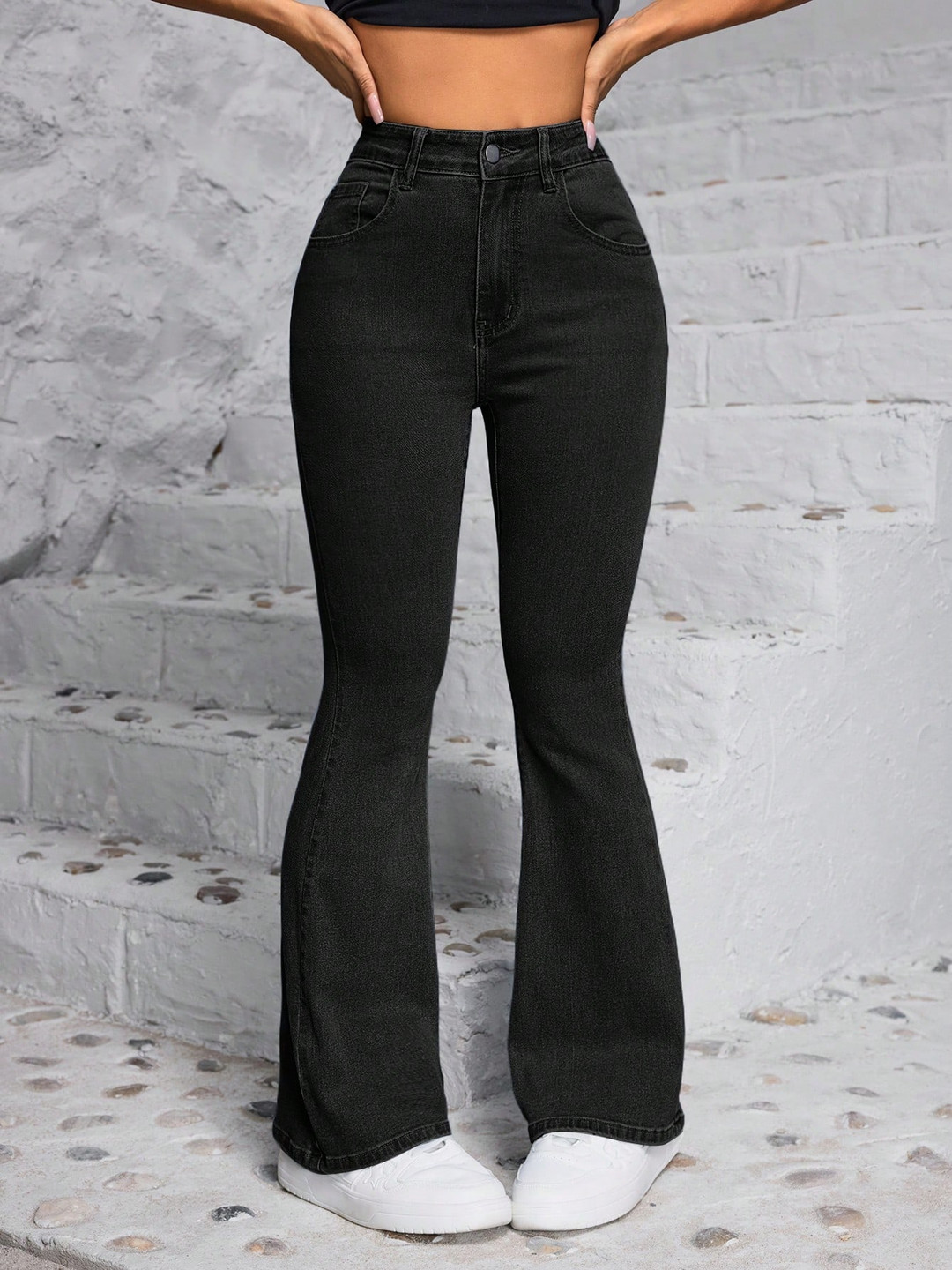 NU CLOTHS Women Jean High-Rise Stretchable Jeans