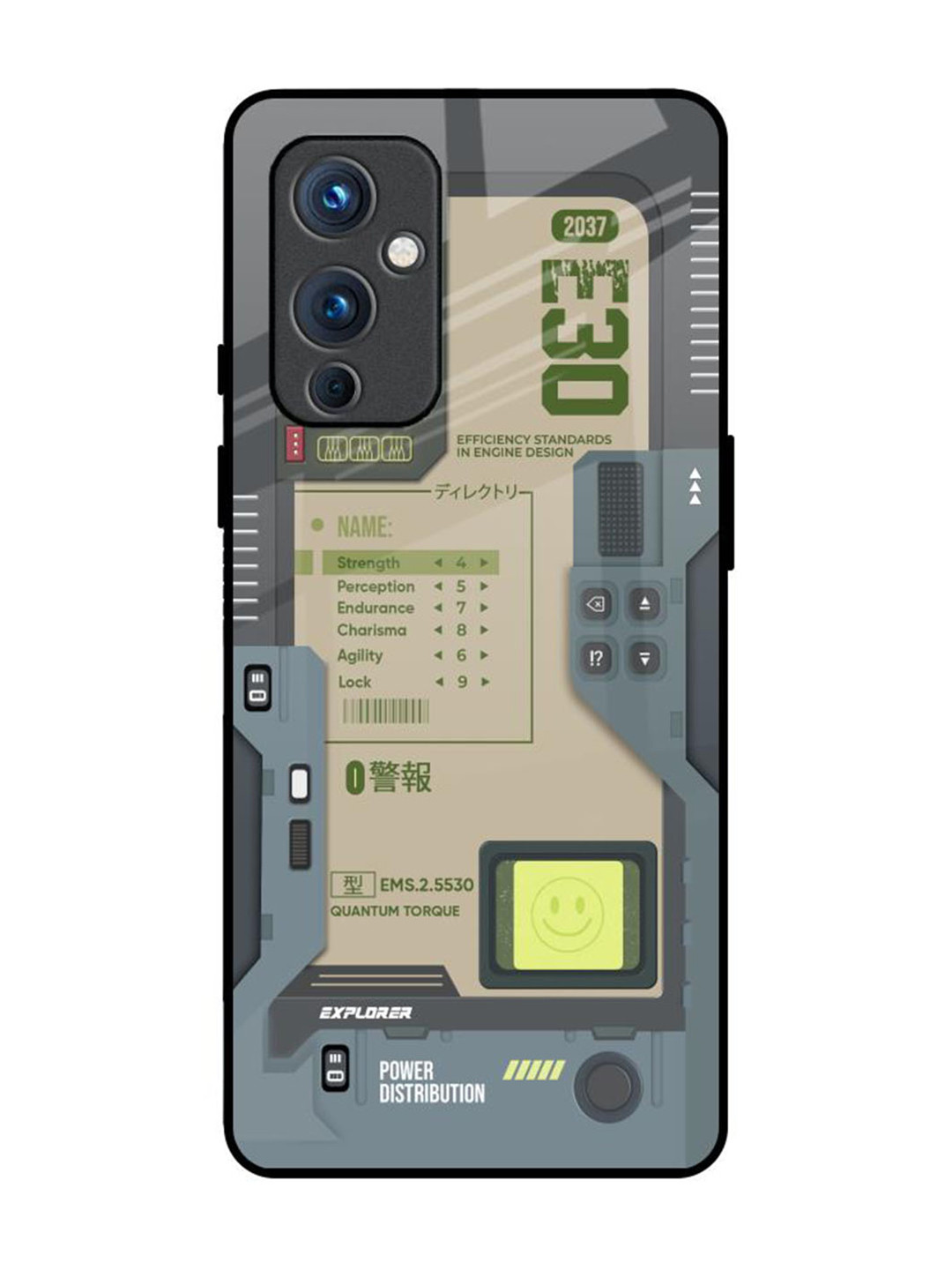 QRIOH Typography Printed OnePlus 9 Back Case Mobile Accessories