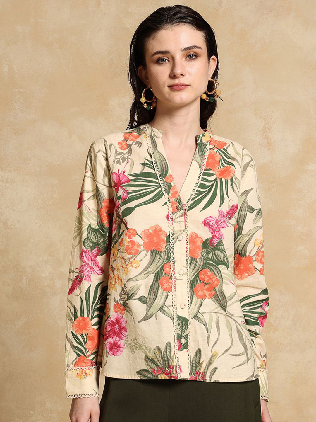 Kazo Women Morgan Blouse Shirt Style Top