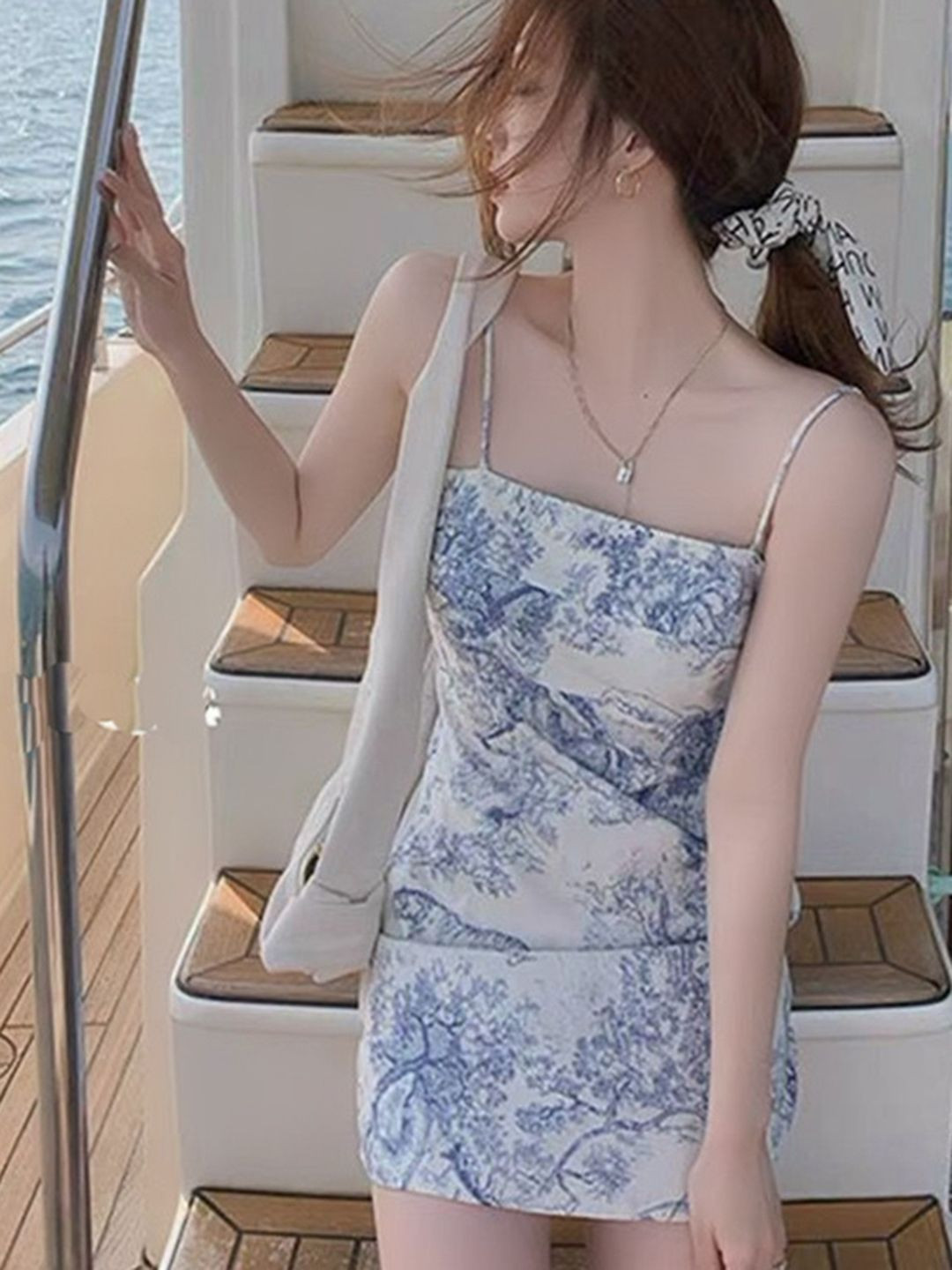 DressBerry Floral Print Maxi Dress