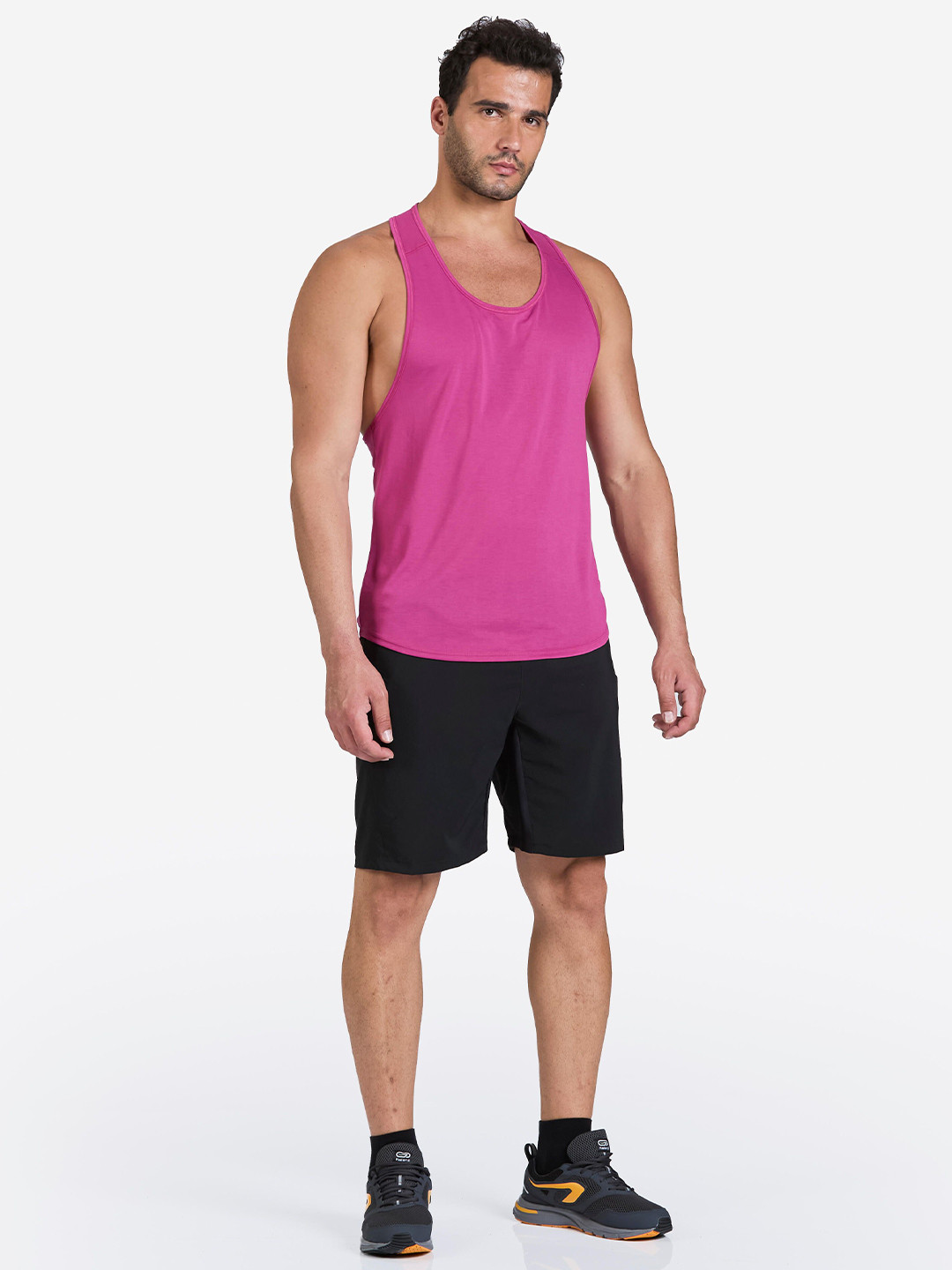 Decathlon DOMYOS - Mens Weight Training Stringer Tank Top