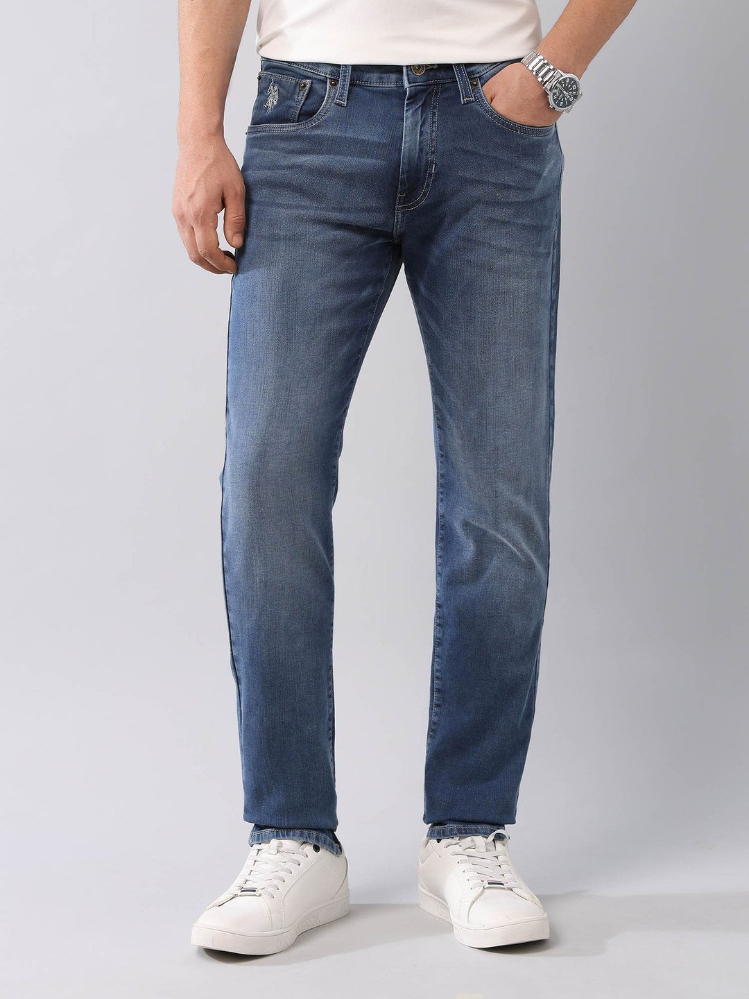 U.S. Polo Assn. Denim Co. Brandon Slim-Tapered Fit Super Stretch Jeans