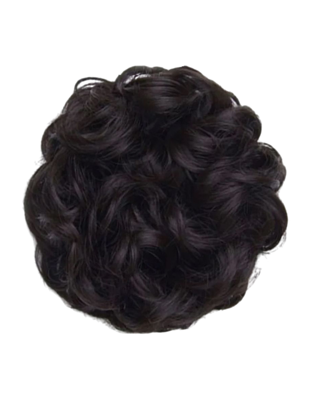 ABS Halo Curly Bun Hair Extension- Brown