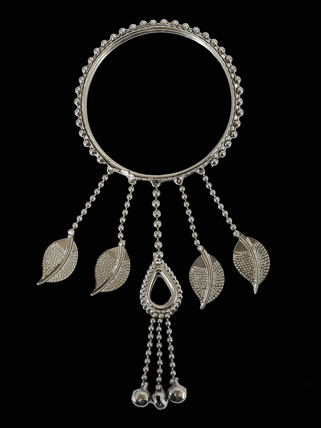 ZULKA Set Of 4 Metal With Curved Shaped Bangles