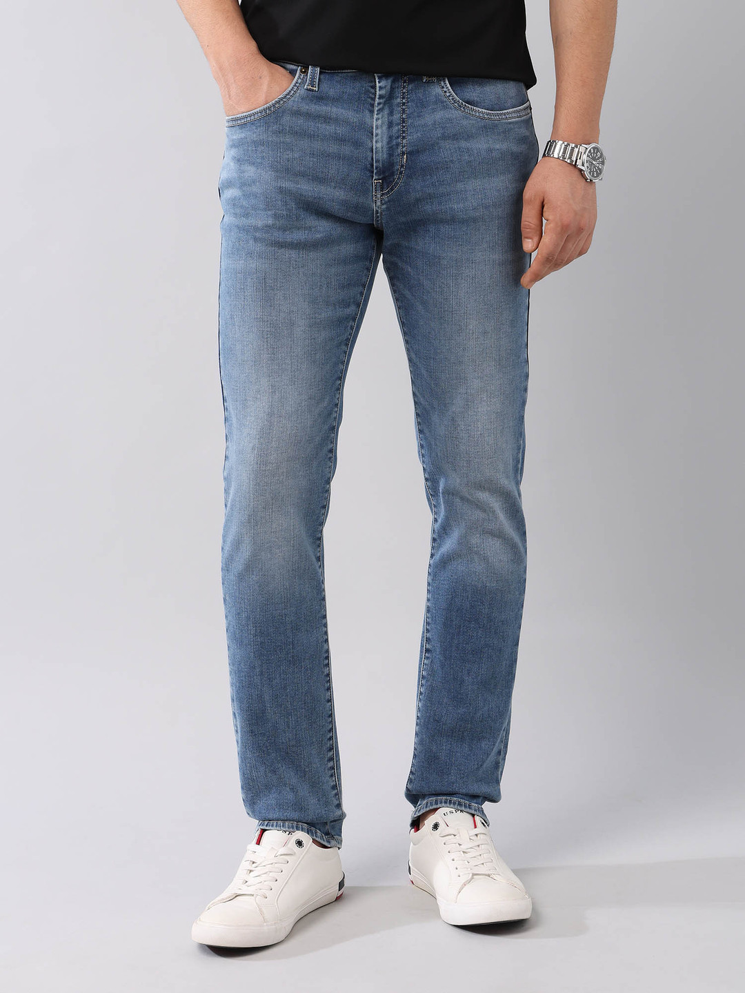 U.S. Polo Assn. Denim Co. Brandon Slim-Tapered Fit Super Stretch Jeans
