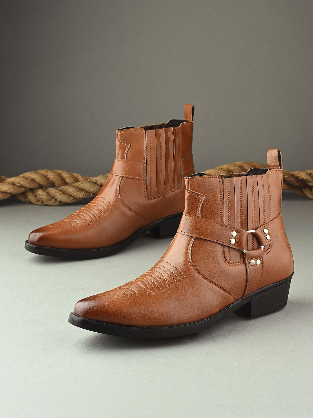 Hirels Men Cowboy Boots