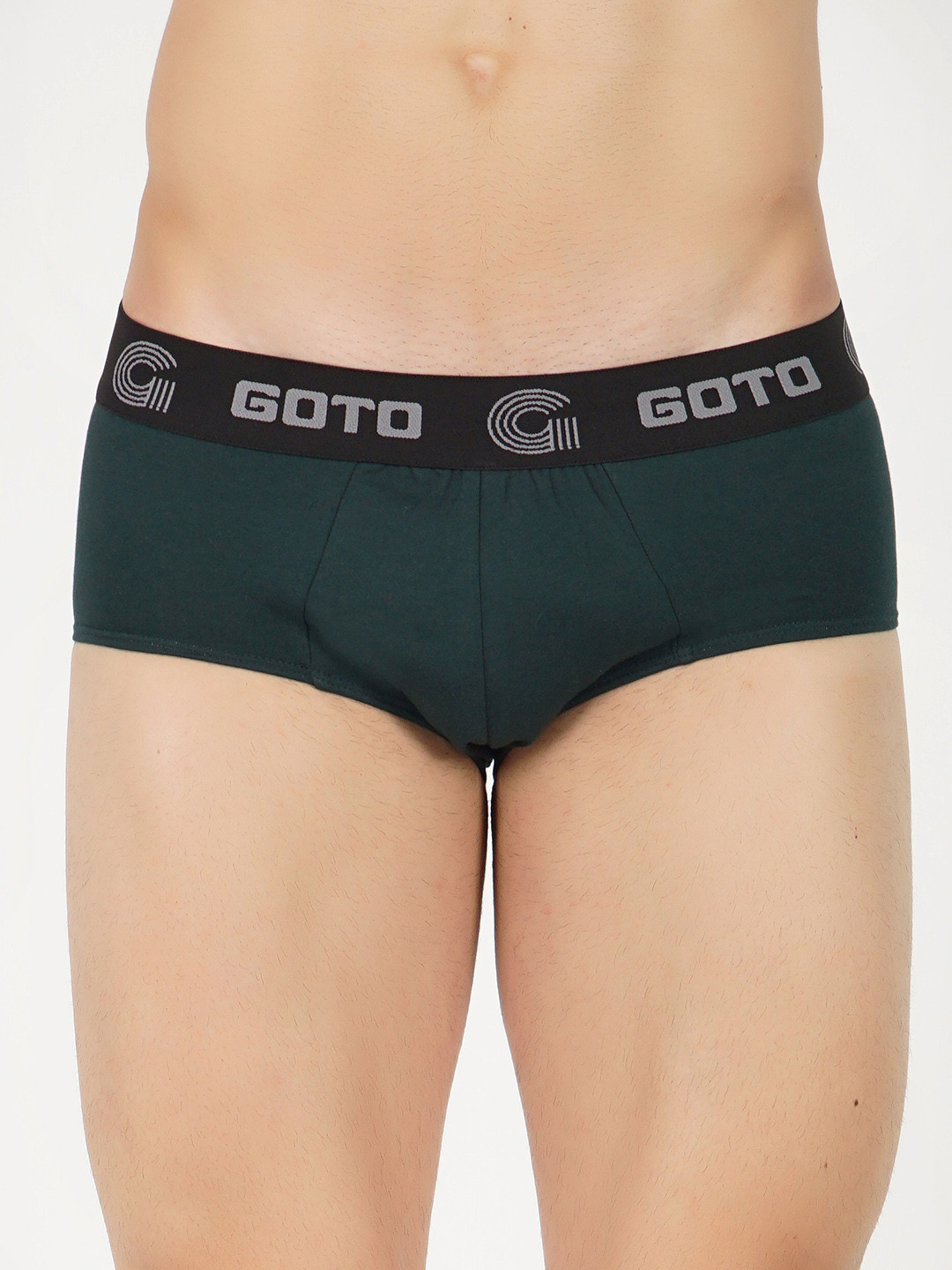 GOTO Mid-Rise Hipster Briefs COTTON BLENDED LYCRA BRIEF OUTER EL GREN