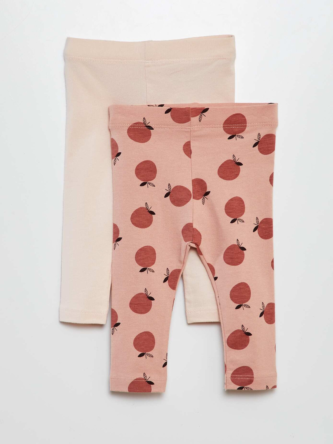 KIABI Girls Printed High-Rise Trousers