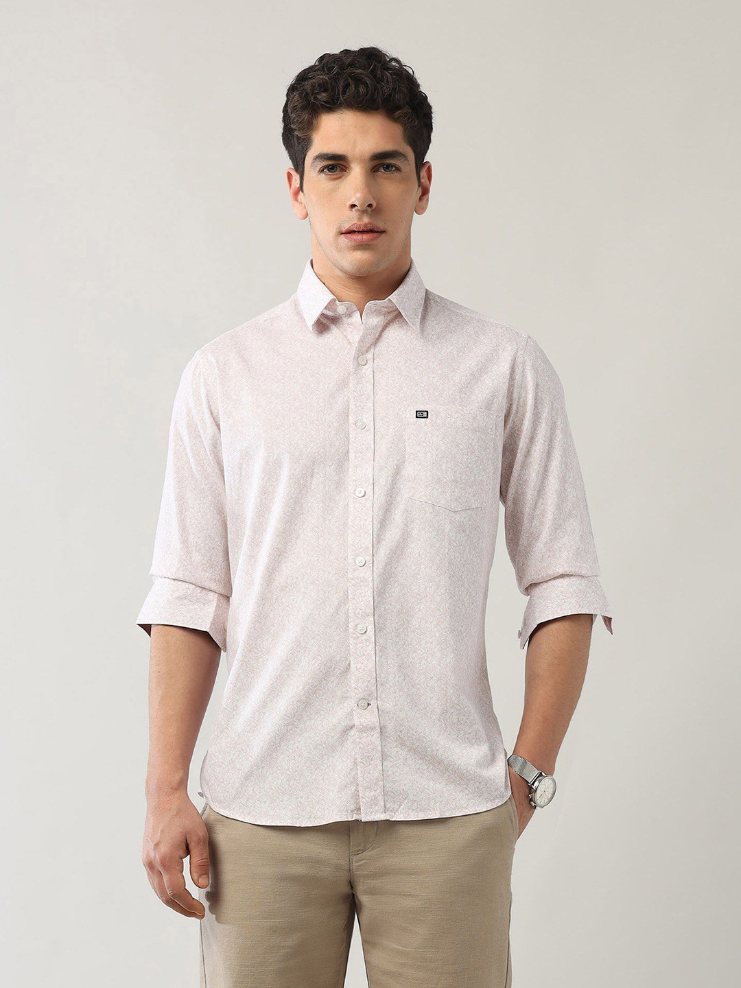 Arrow Sport Men Slim Fit Floral Opaque Printed Casual Shirt
