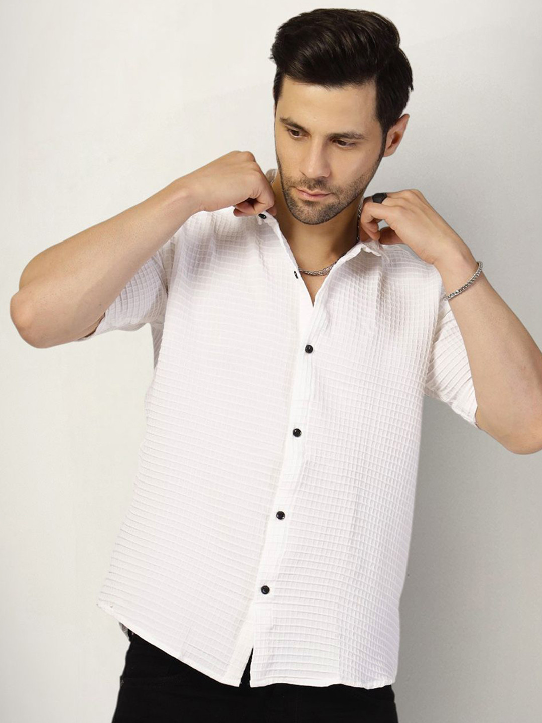 SZN Original Fit Opaque Casual Shirt