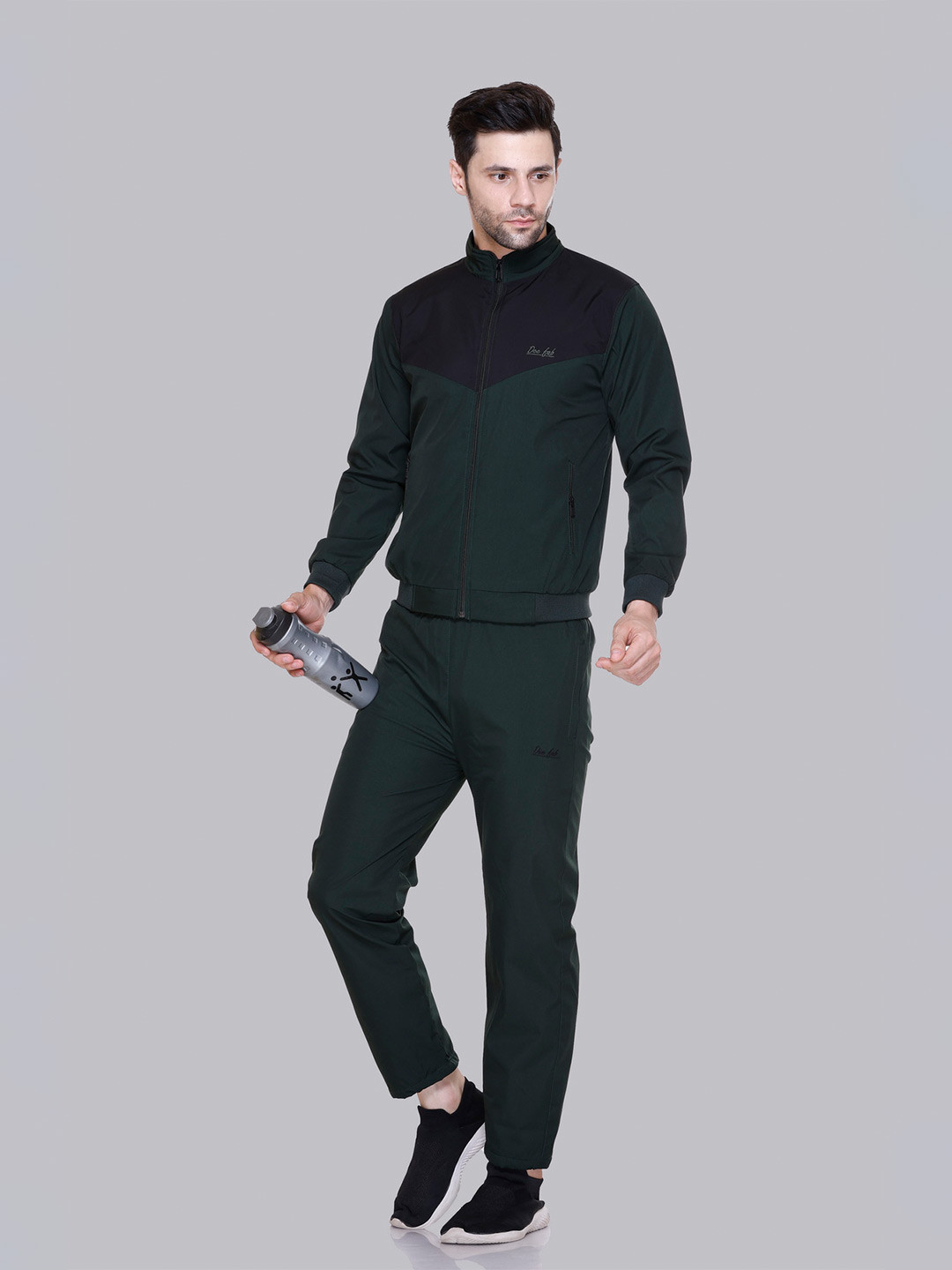 Deefab's Pure Cotton Long Sleeve Stylish Zipper Tracksuit