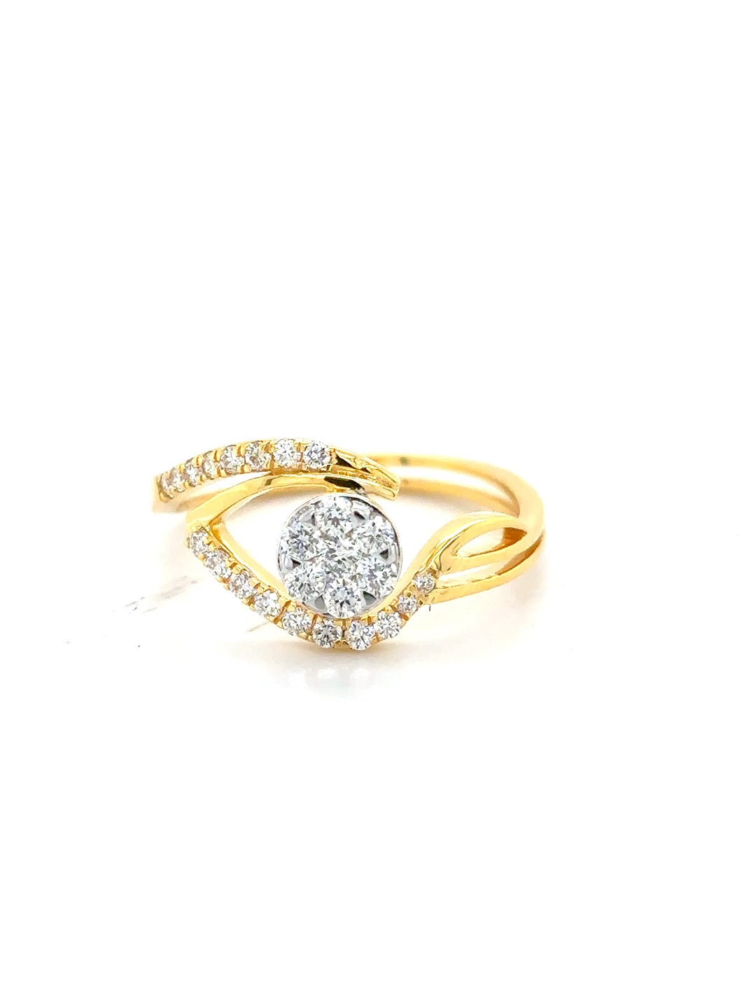 SHAIVA Women Gold Ring Diamond