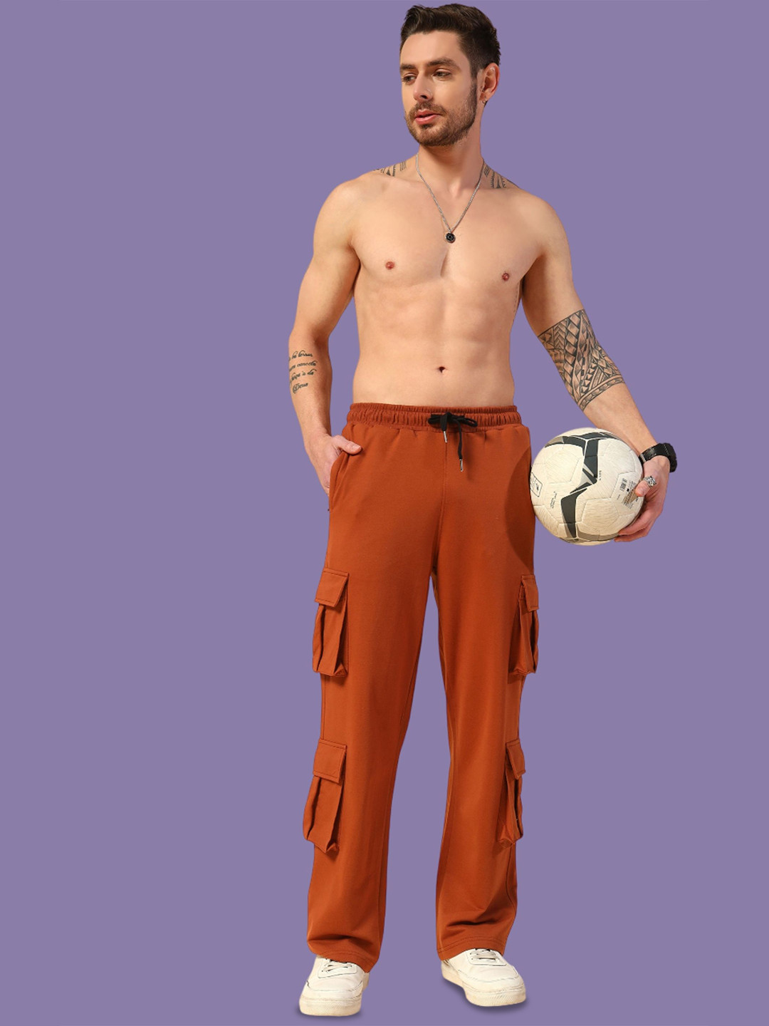 Dogman Cotton Cargo Styles Trousers