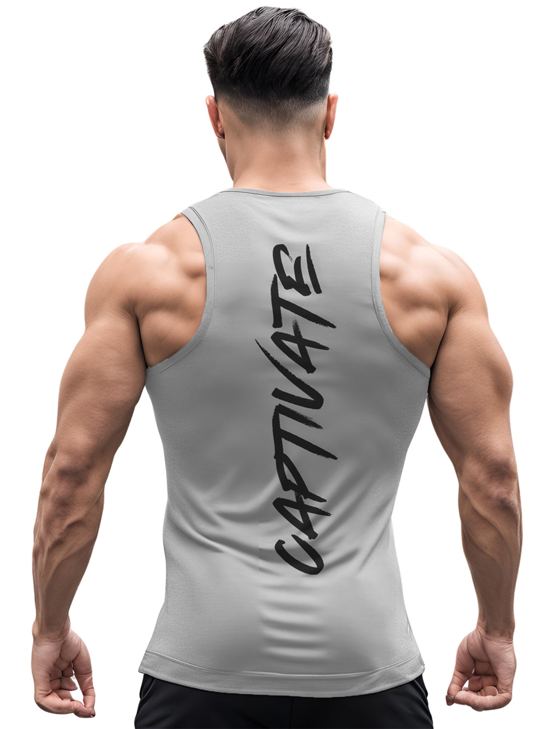 3Colors Printed Gym Vests VEST-NCUT-CAPTIVATE-GREY_M