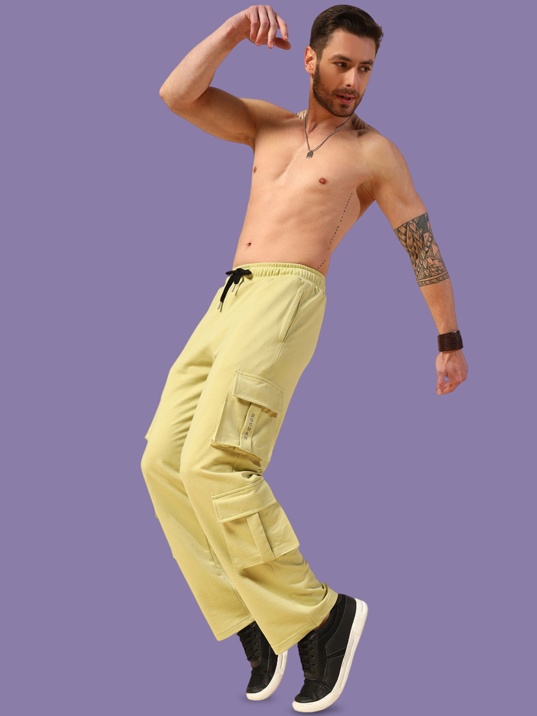 Dogman Cotton Cargo Styles Trousers