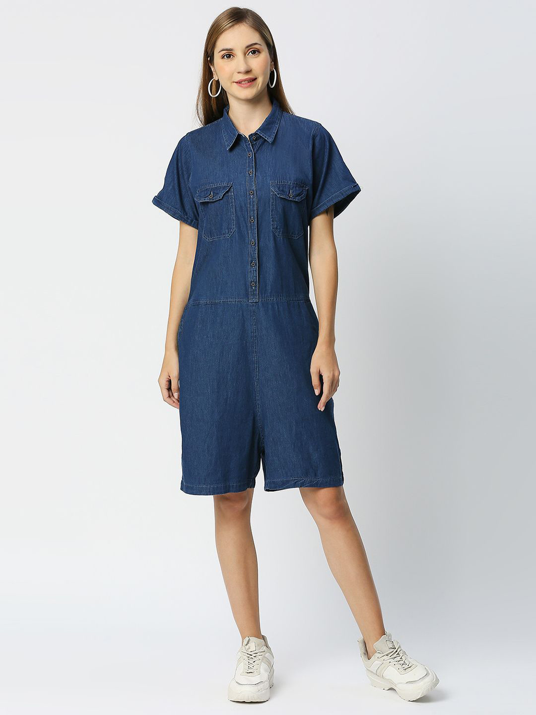 CEFALU Denim Jumpsuit