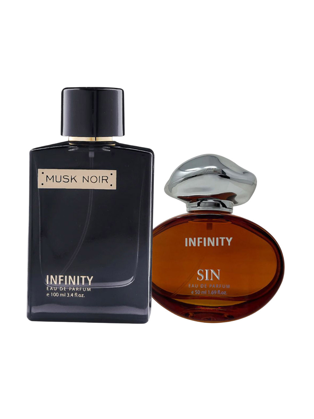 Infinity Set Of 2 Musk Noir Eau De Parfum - 100 ml & Sin Eau De Parfum - 50 ml