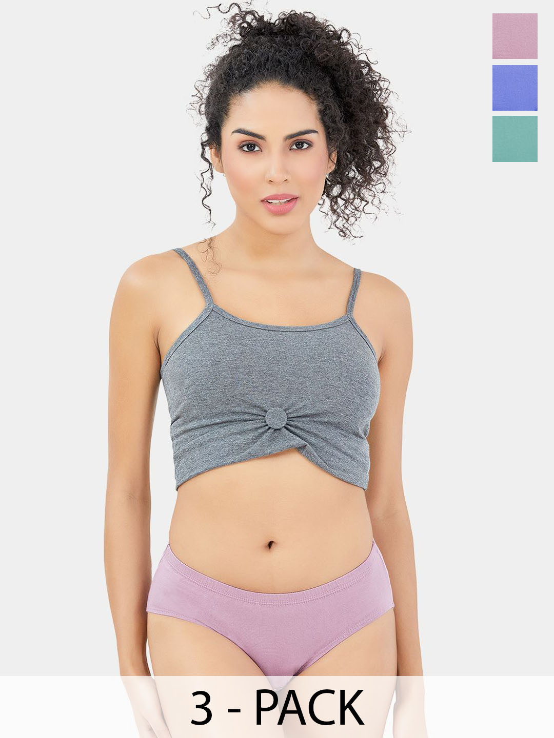 Trylo Mast Super Soft Fabric Best Price Hipster Covered Elastic Briefs (Pack of 3)