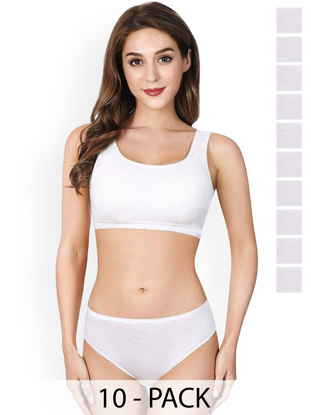 CareDone 10 Pcs Disposable Travel Friendly Maternity Period Panties
