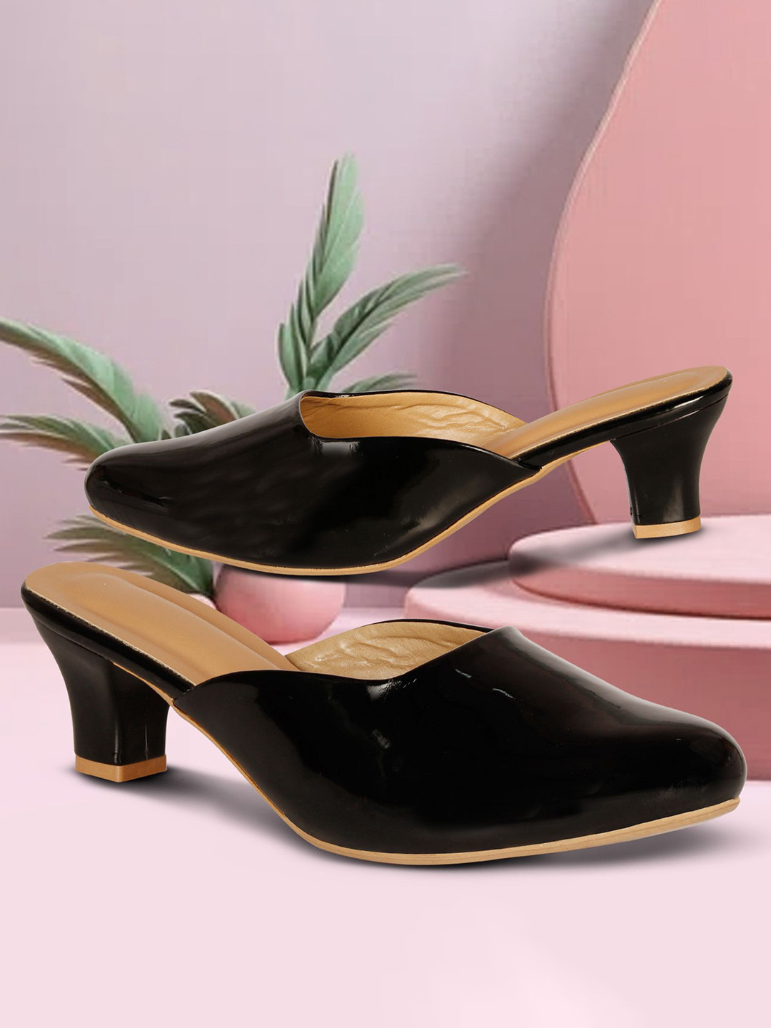 Commander Shoes Kitten Mules