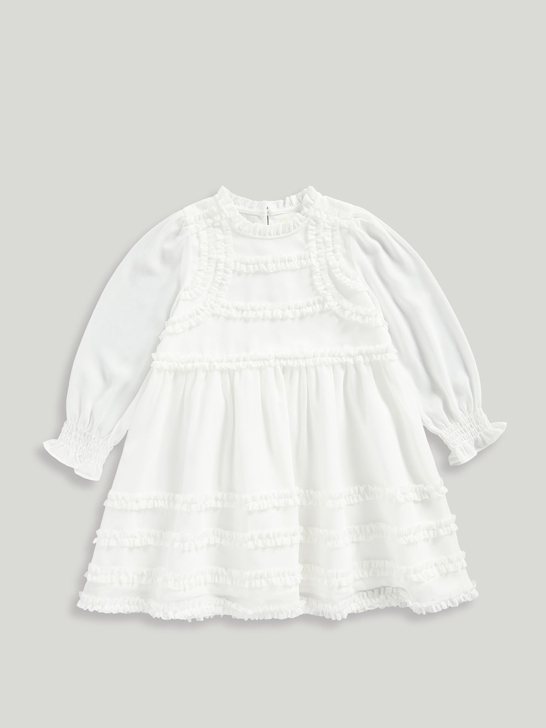 mothercare Ruffled Fit & Flare Dress