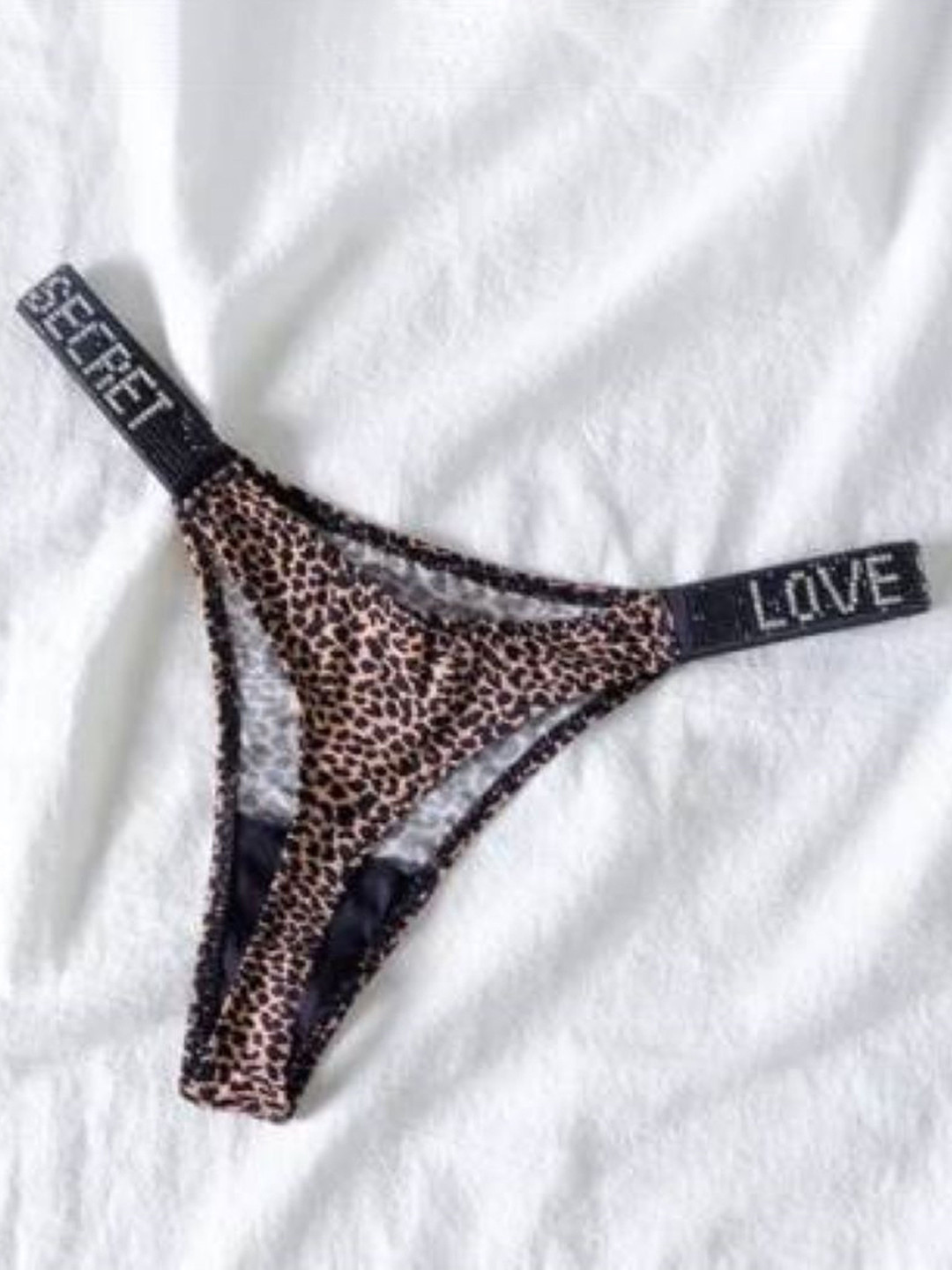 UR HIGHER SELF Women Animal Print Love Secret Hipster Brief