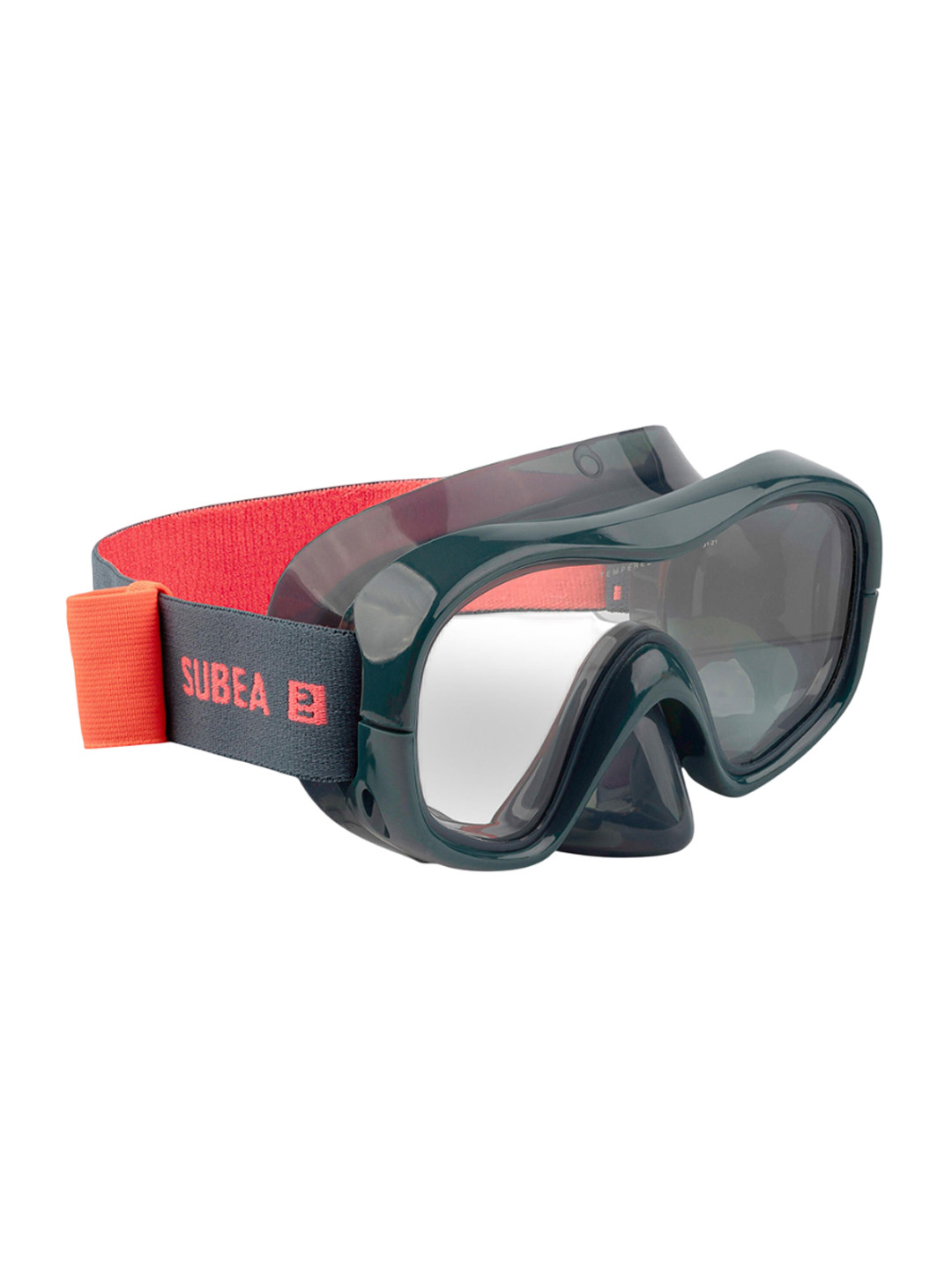 Decathlon SUBEA Adult Grey Anti-Foging Scuba Diving Mask