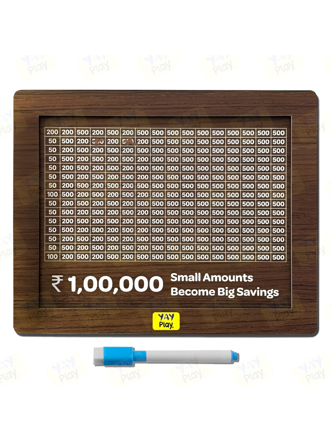 Mini Leaves Brown Wood Natural Kid Room Large Showpiece - 5.9 Inches