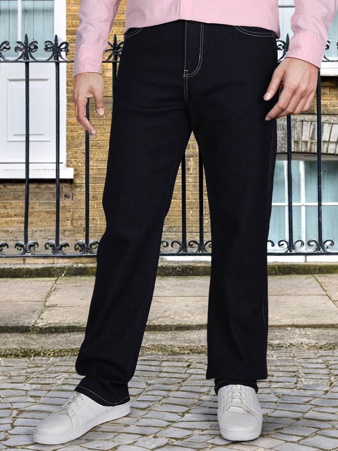 Wrangler Men Relaxed Fit Stretchable Jeans