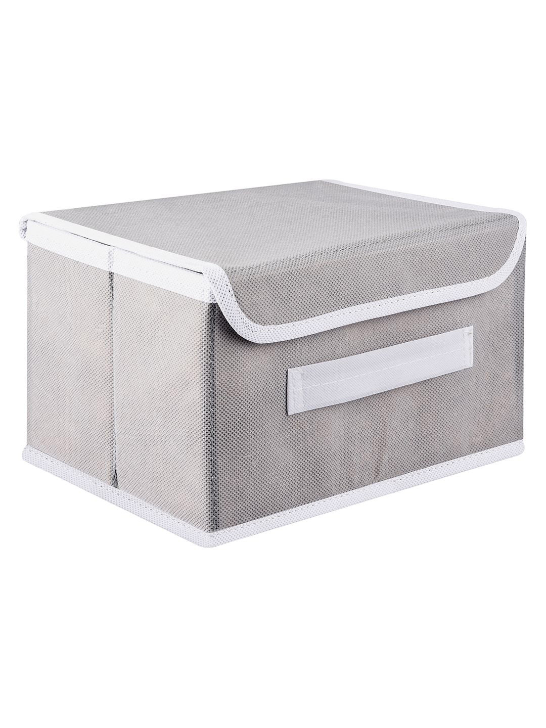 Kuber Industries Grey & White Drawer Storage Box Organiser