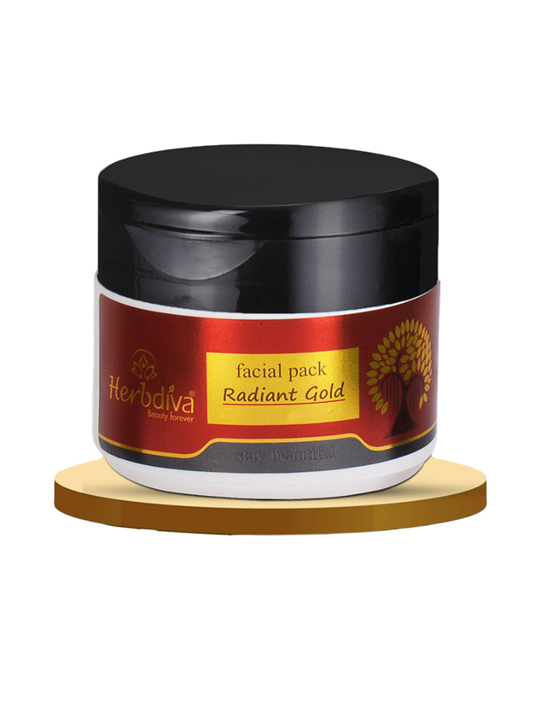 Herbdiva Radiant Gold Nourishing & Luxurious Face Pack - 250 g