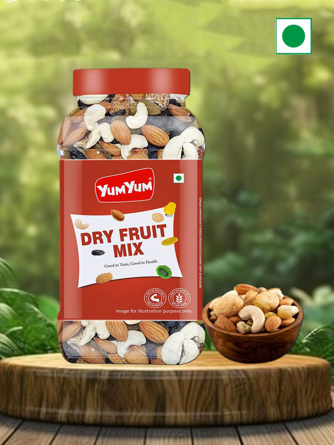 YUM YUM Mixed Nuts & Dried Fruits - 1 Kg