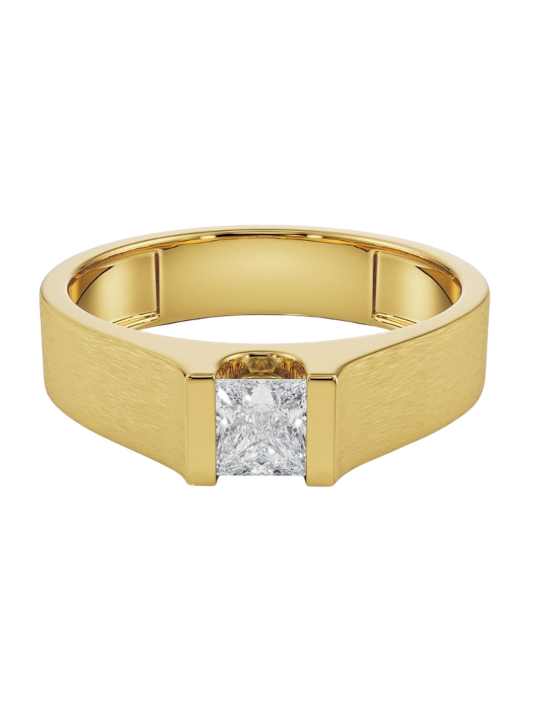 Emori Jacob Solitaire Men's Lab Diamond in 14KT Gold Ring