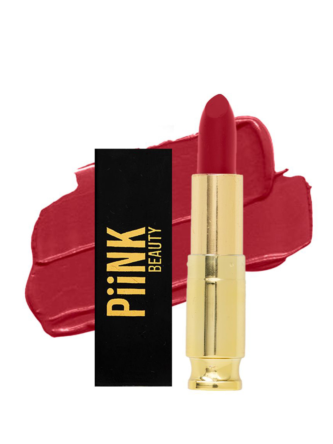 PiiNK Beauty Weightless Long Lasting Creamy Matte Lipstick- 4.2 g -Scarlet Ember CM-09
